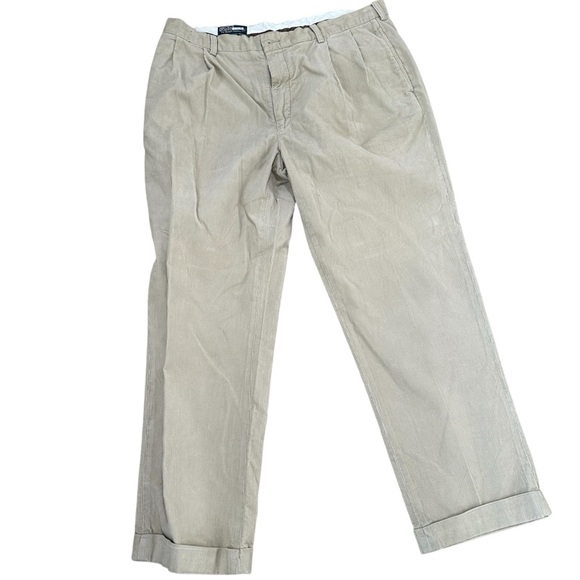 Polo by Ralph Lauren Hammond Men’s Light Khaki Chino Pant Size 40/30 GUC
